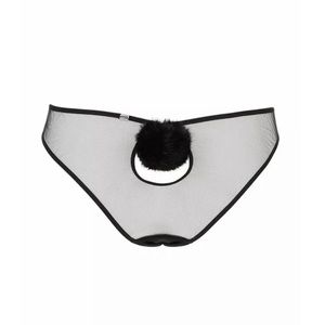 Mimi Holliday Pom Pom Sheer Panty - Small - New with Tags!
